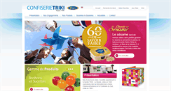 Desktop Screenshot of confiserie.gr-triki.com