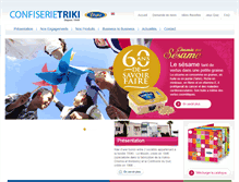 Tablet Screenshot of confiserie.gr-triki.com